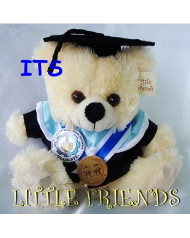 Boneka Wisuda Institut Teknologi Sepuluh Nopember - Teknik Informatika (25 cm)